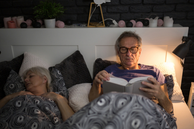 private room of an elderly couple