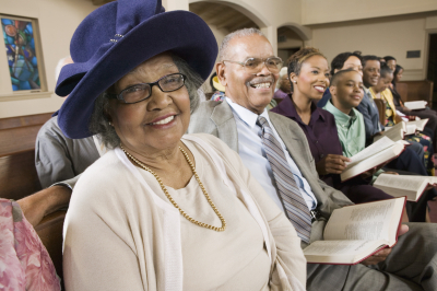 seniors at a church